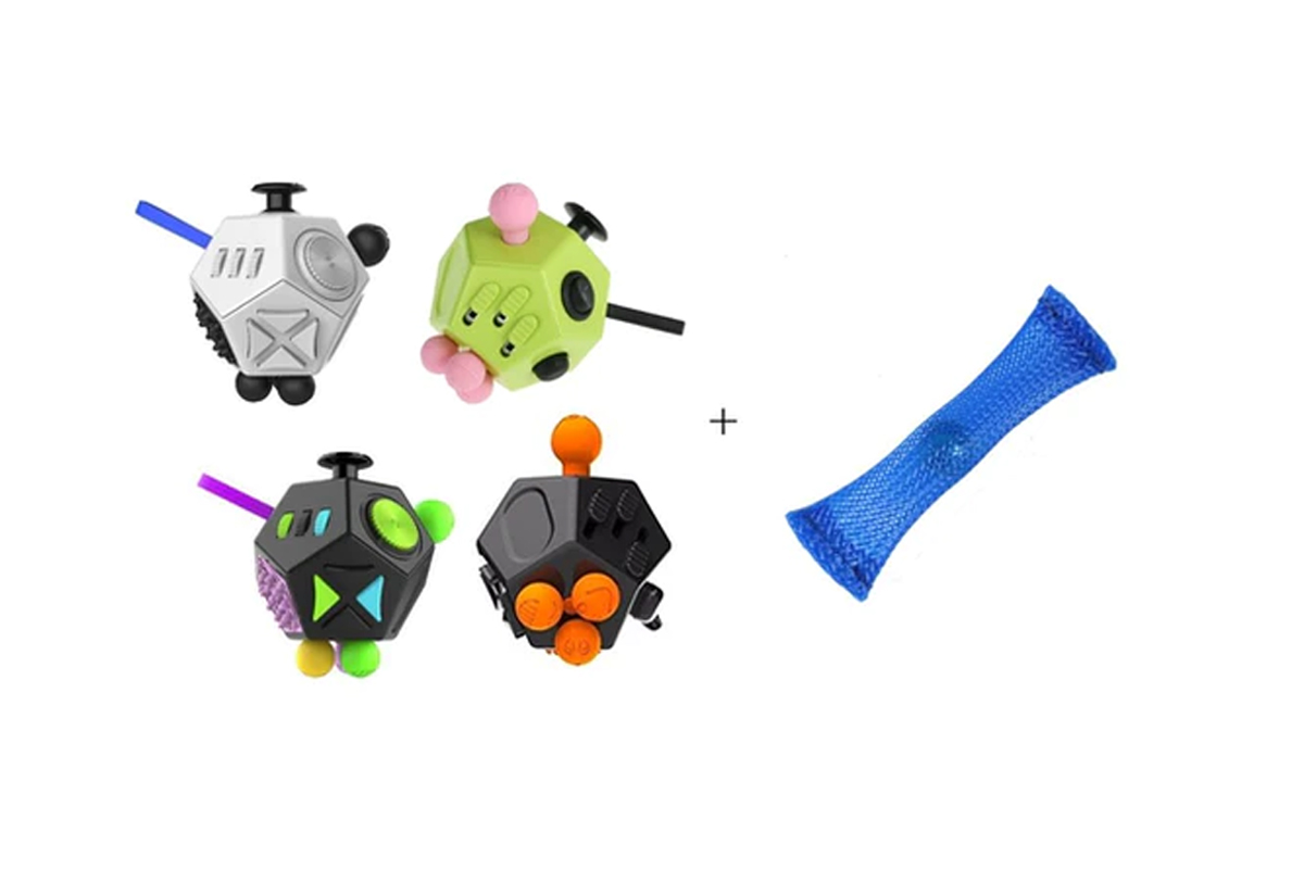 Fidget Mesh & Marble + Fidget Cube Special Edition