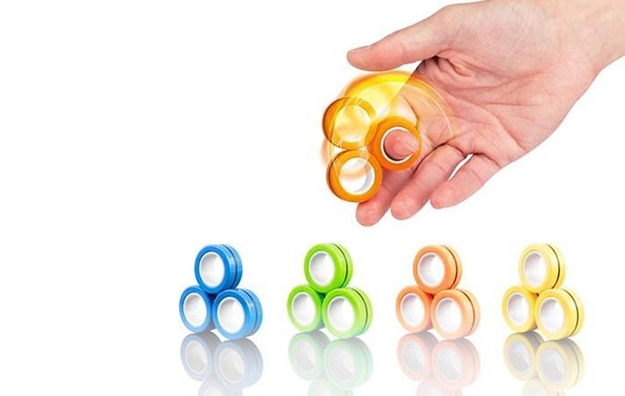 Fidget Toys: Pea Poppers en magnetische ringen