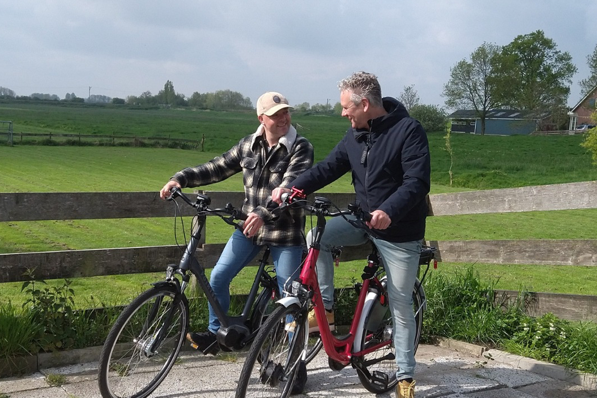 Fietstour Leiden/Tulpenroute + 2 drankjes