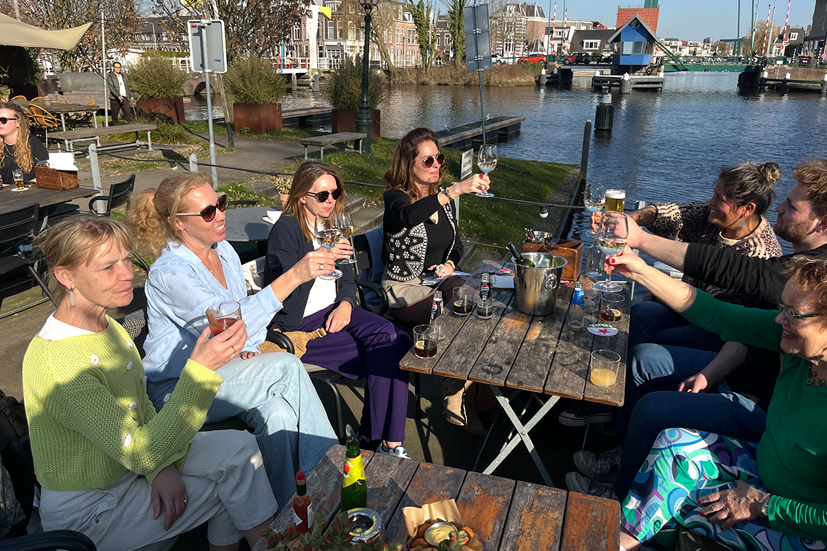 Fietstour Leiden/Tulpenroute + 2 drankjes