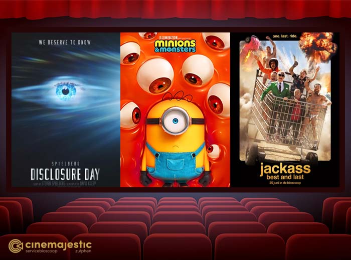 Film naar keuze + eventuele popcorn bij Cinemajestic
