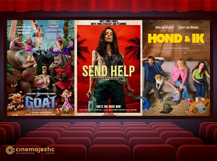 Film naar keuze bij Cinemajestic