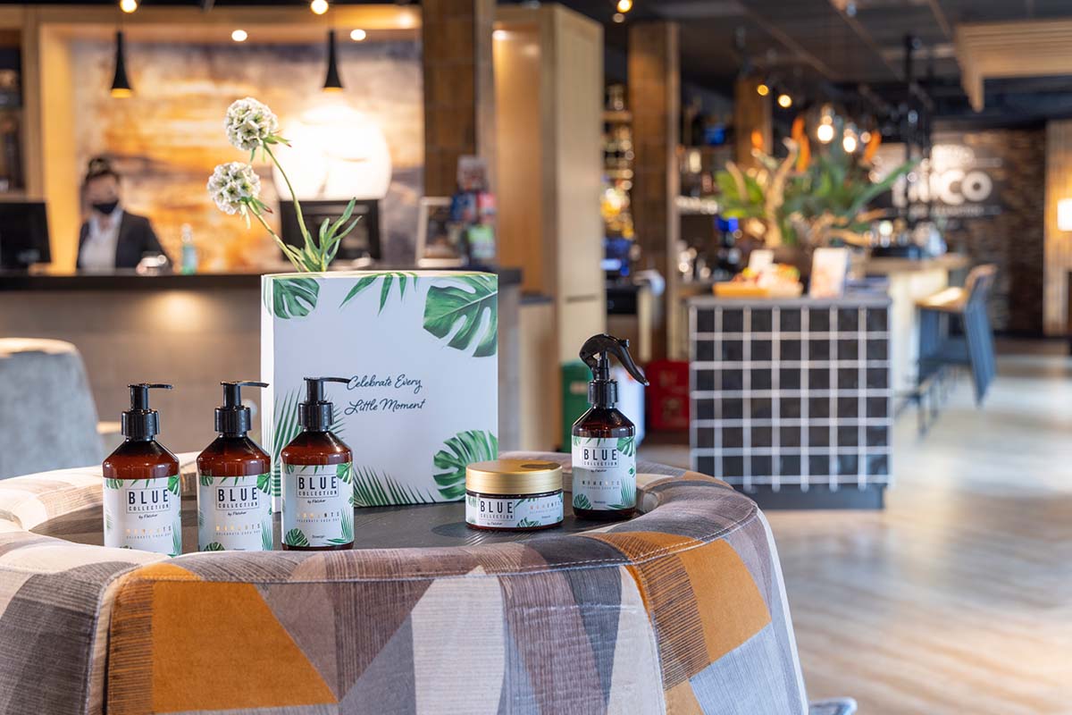 BLUE Collection Giftbox, inclusief sauna dagentree