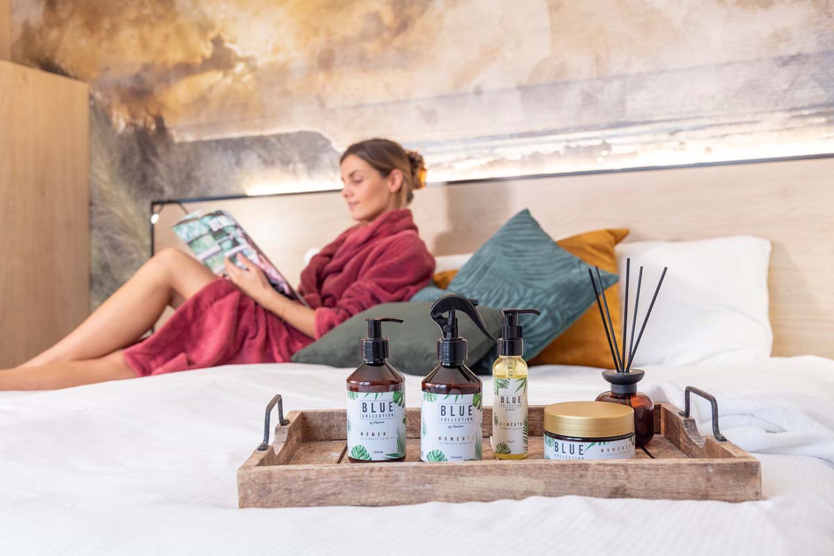 BLUE Collection Giftbox, inclusief sauna dagentree