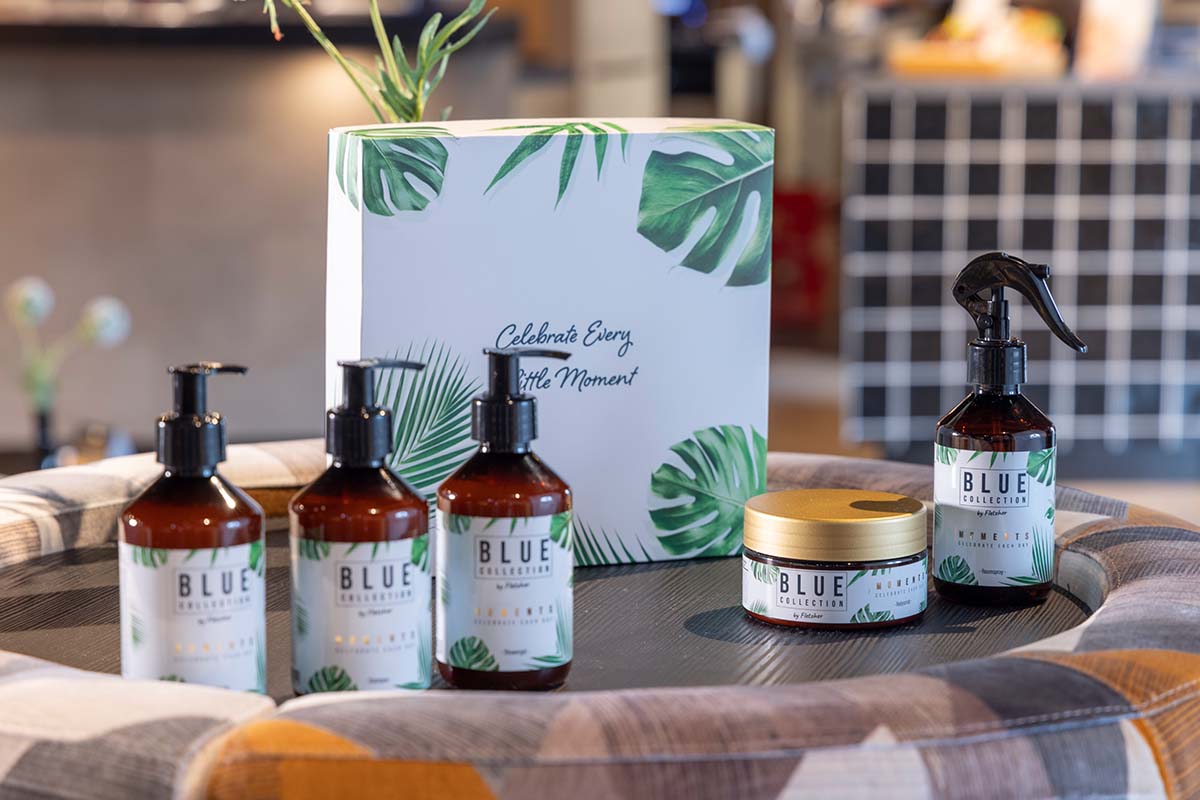 BLUE Collection Giftbox, inclusief sauna dagentree