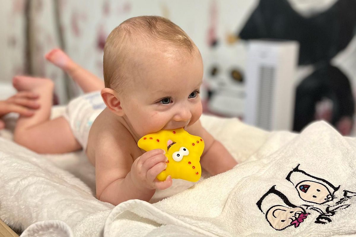 Float arrangement bij Baby Spa LoLo