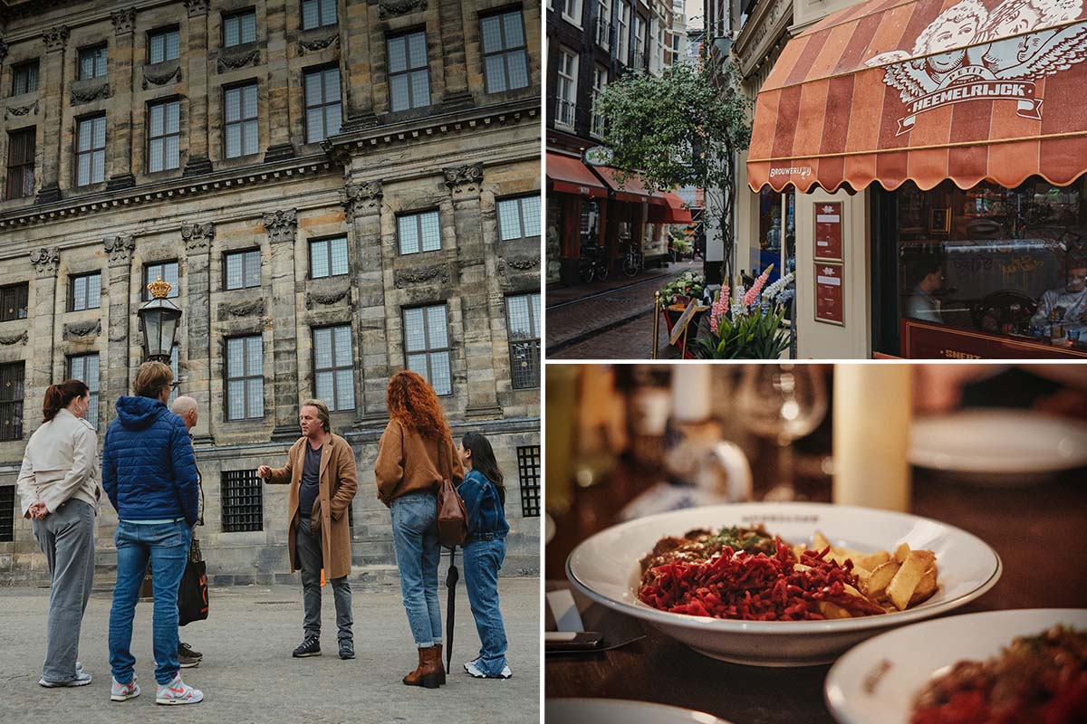 Food Tour Amsterdam + lokale gids én hapjes en drankjes