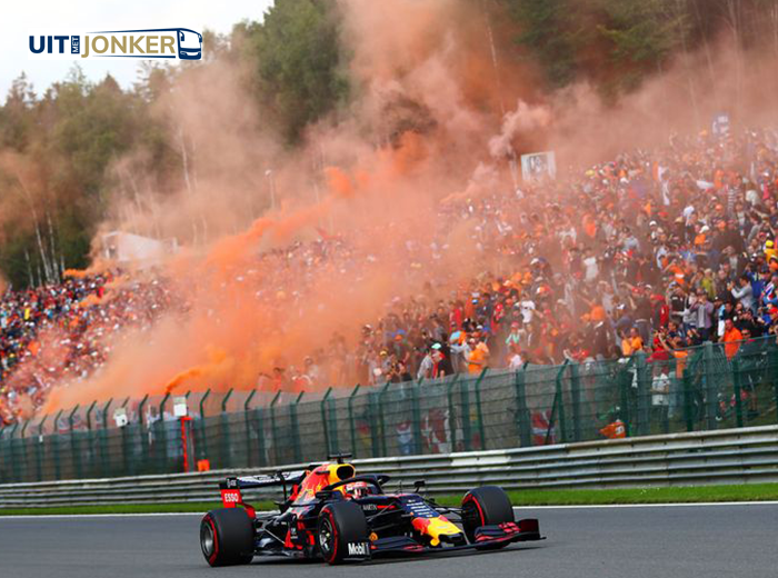 Formule 1 GP België 2026: Ticket + Busreis (19 juli)