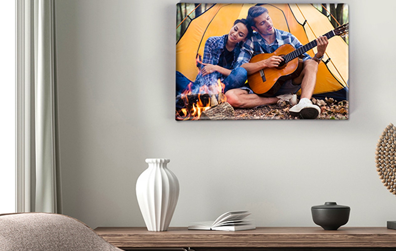 Maak jouw interieur compleet met een foto op canvas!