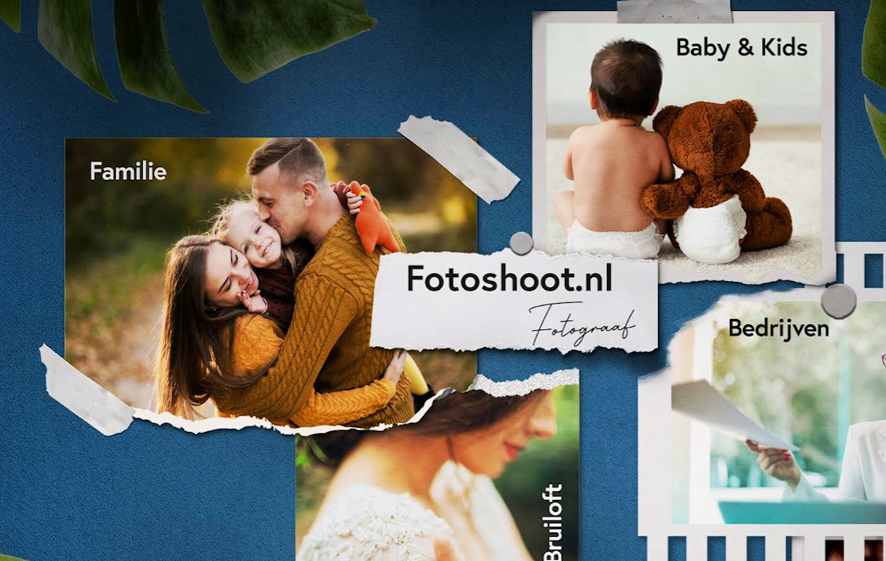 Fotoshoot voor 1 tot 35 personen bij Fotoshoot.nl (7 locaties)