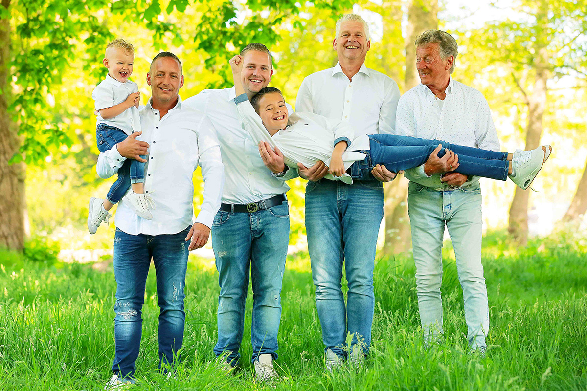 Fotoshoot voor 1 tot 35 personen bij Fotoshoot.nl (7 locaties)