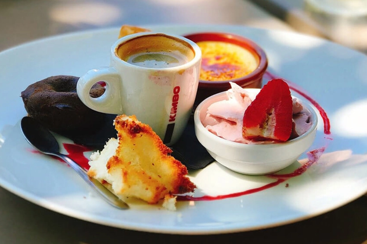 Franse 3-gangenlunch bij Maison La Chasseigne