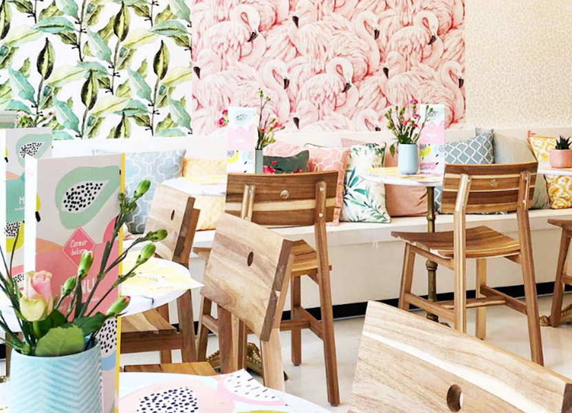 Freaky Crumble + koffie of thee bij Corner Bakery