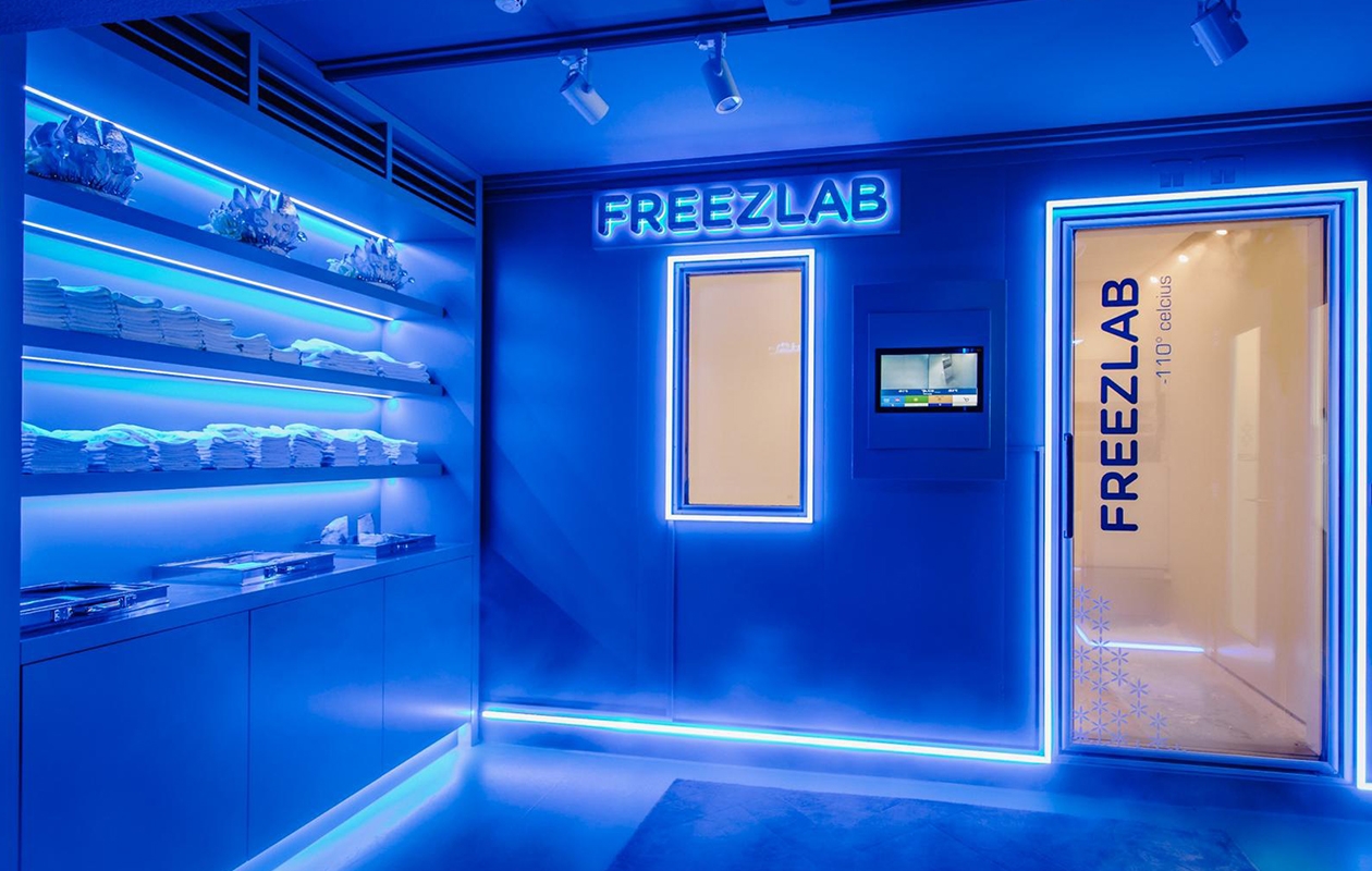 Whole Body Cryo sessie + evt. warme drank bij Freezlab