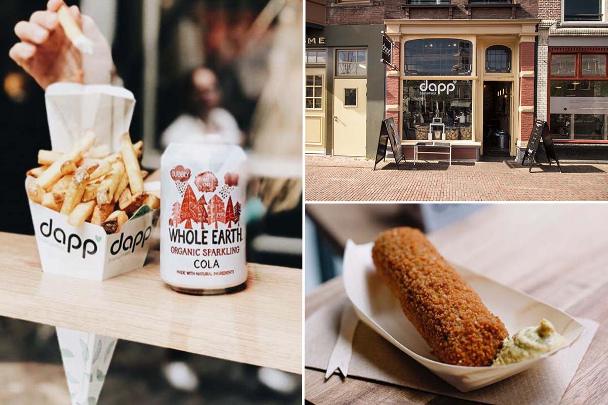 Friet + snack + drankje bij Dapp Frietwinkel Leiden