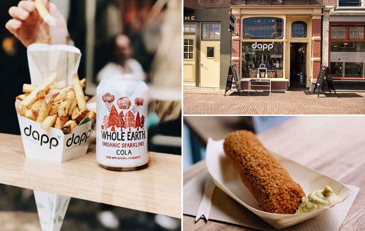 Friet + snack + drankje bij Dapp Frietwinkel Leiden