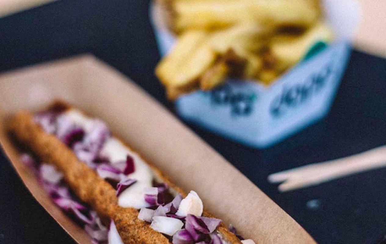 Friet + snack + drankje bij Dapp Frietwinkel Leiden