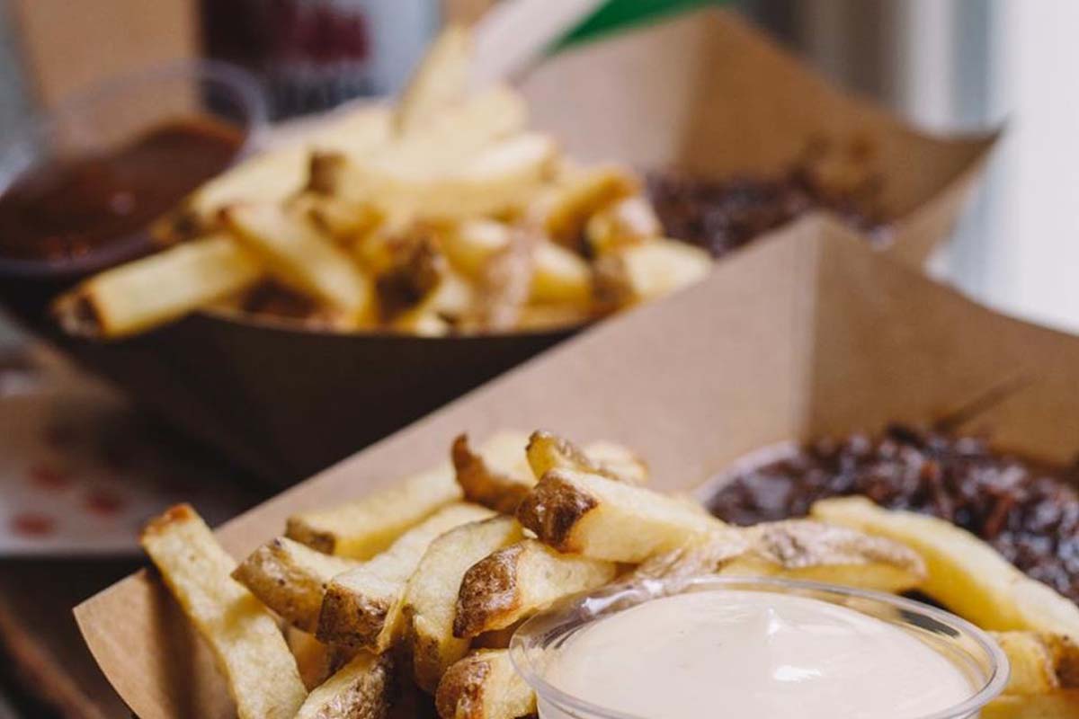 Friet + snack + drankje bij Dapp Frietwinkel Leiden