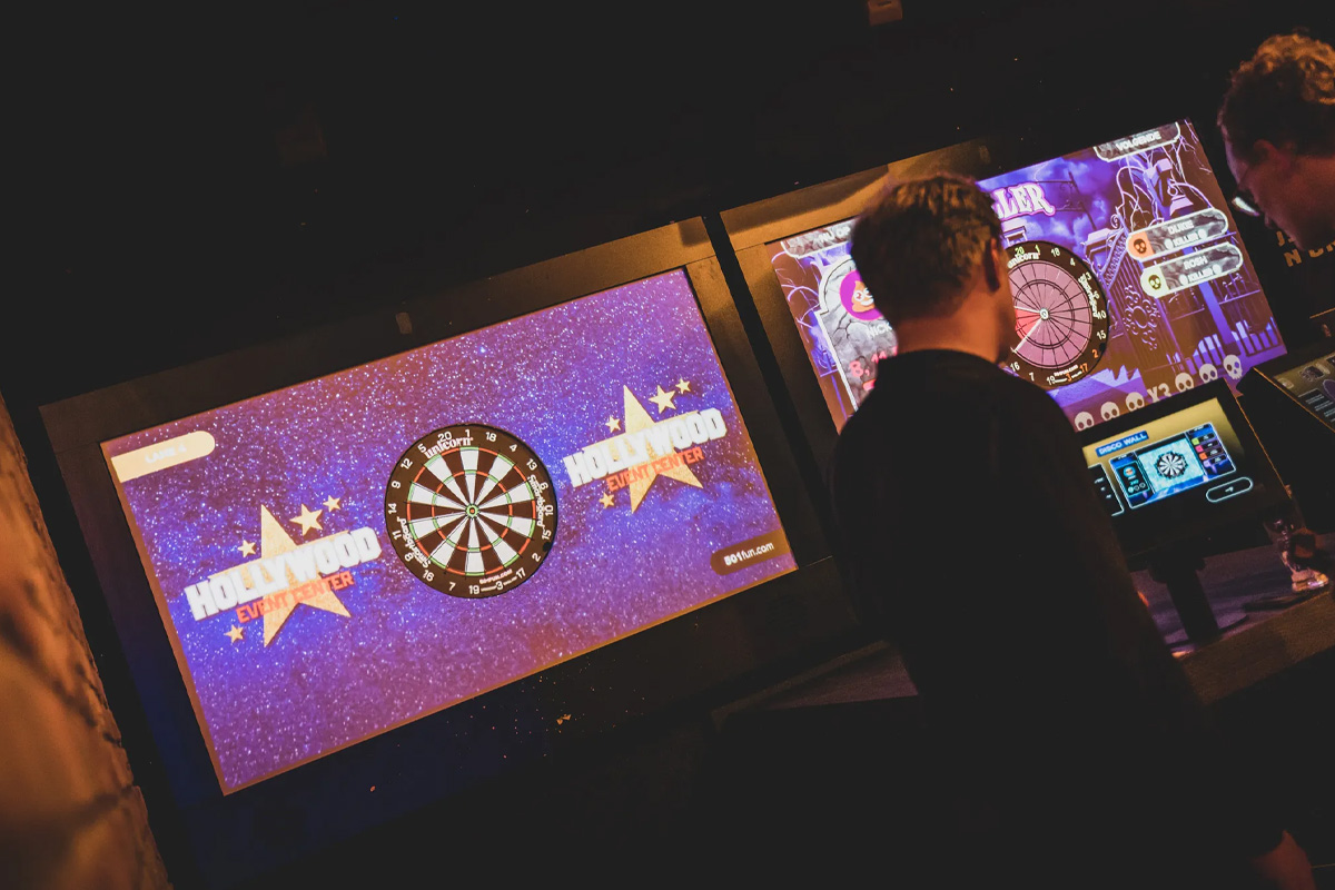 30 minuten Fun Darts bij Hollywood Entertainment Center in Eindhoven