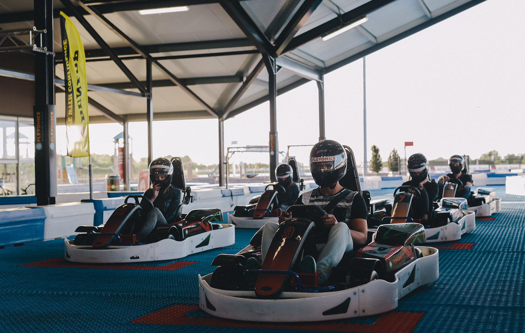 Ga 2 heats Drift Karten bij Flevonice! 