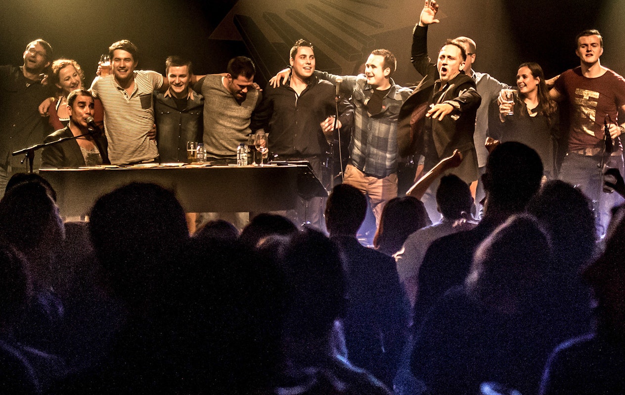 Een bonte stoet aan muziekstijlen in het gezellige Top 2000 Live Café