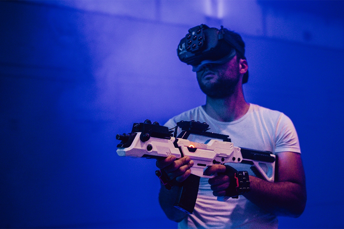 VR-Gaming Experience bij Lightning VR Amsterdam