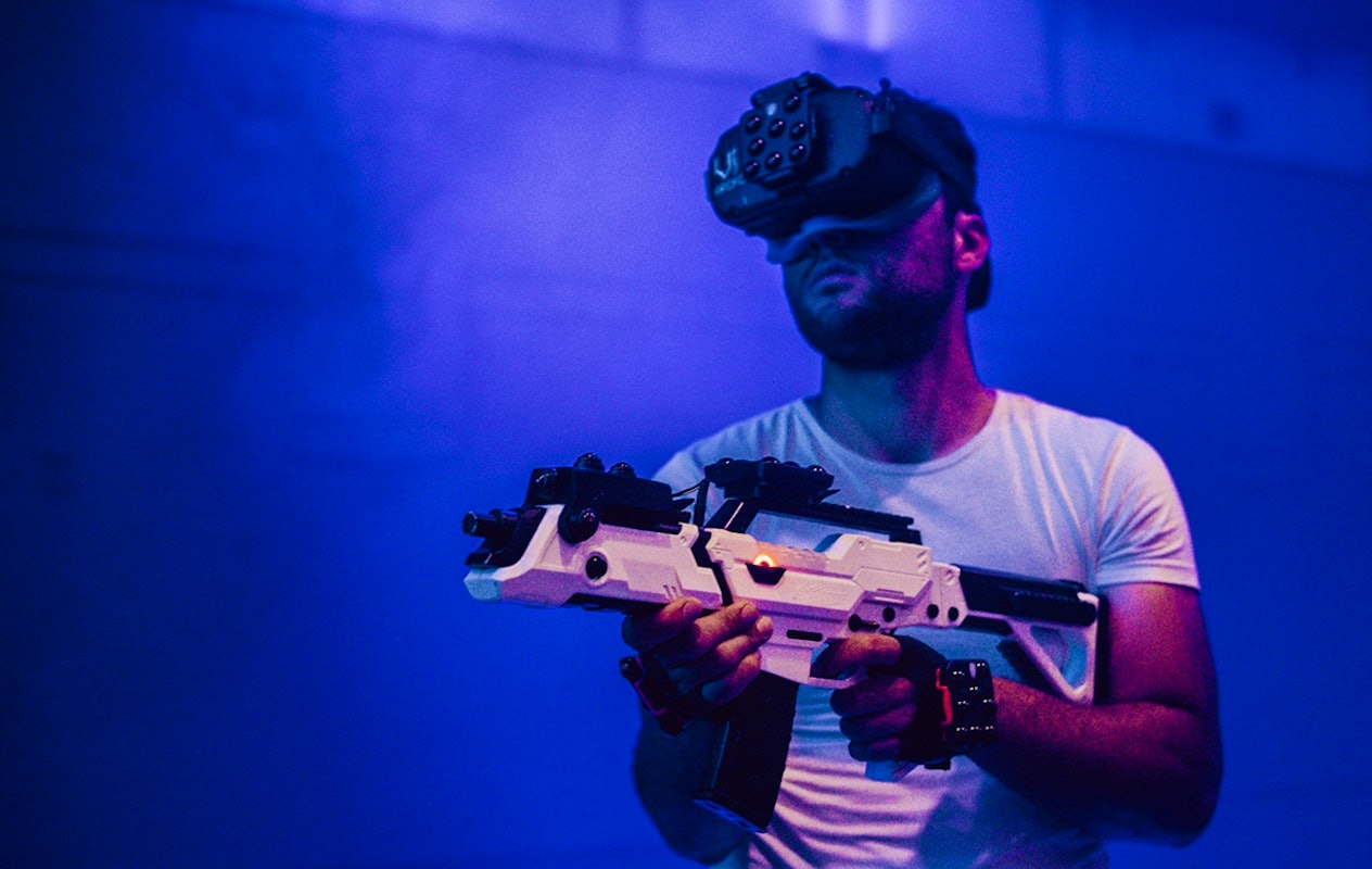 VR-Gaming Experience bij Lightning VR Amsterdam