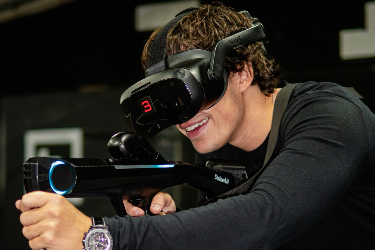 VR-Gaming Experience bij Lightning VR Amsterdam