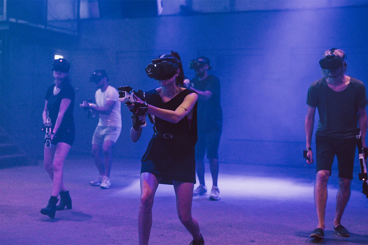 VR-Gaming Experience bij Lightning VR Amsterdam