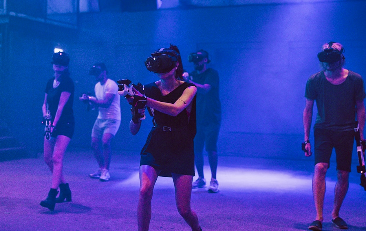 VR-Gaming Experience bij Lightning VR Amsterdam