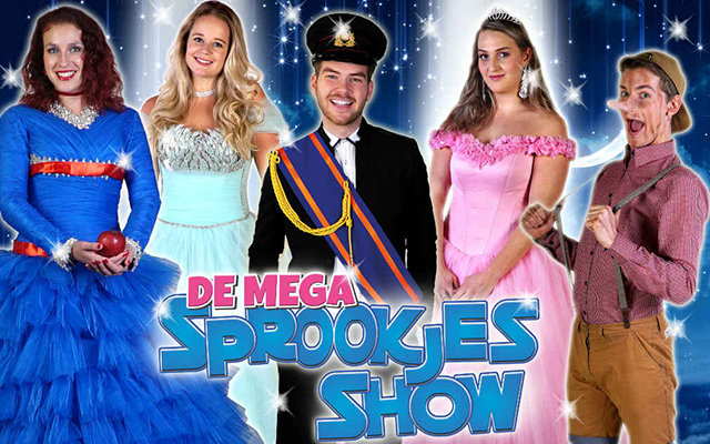 Geniet van De Mega Sprookjes Show! 