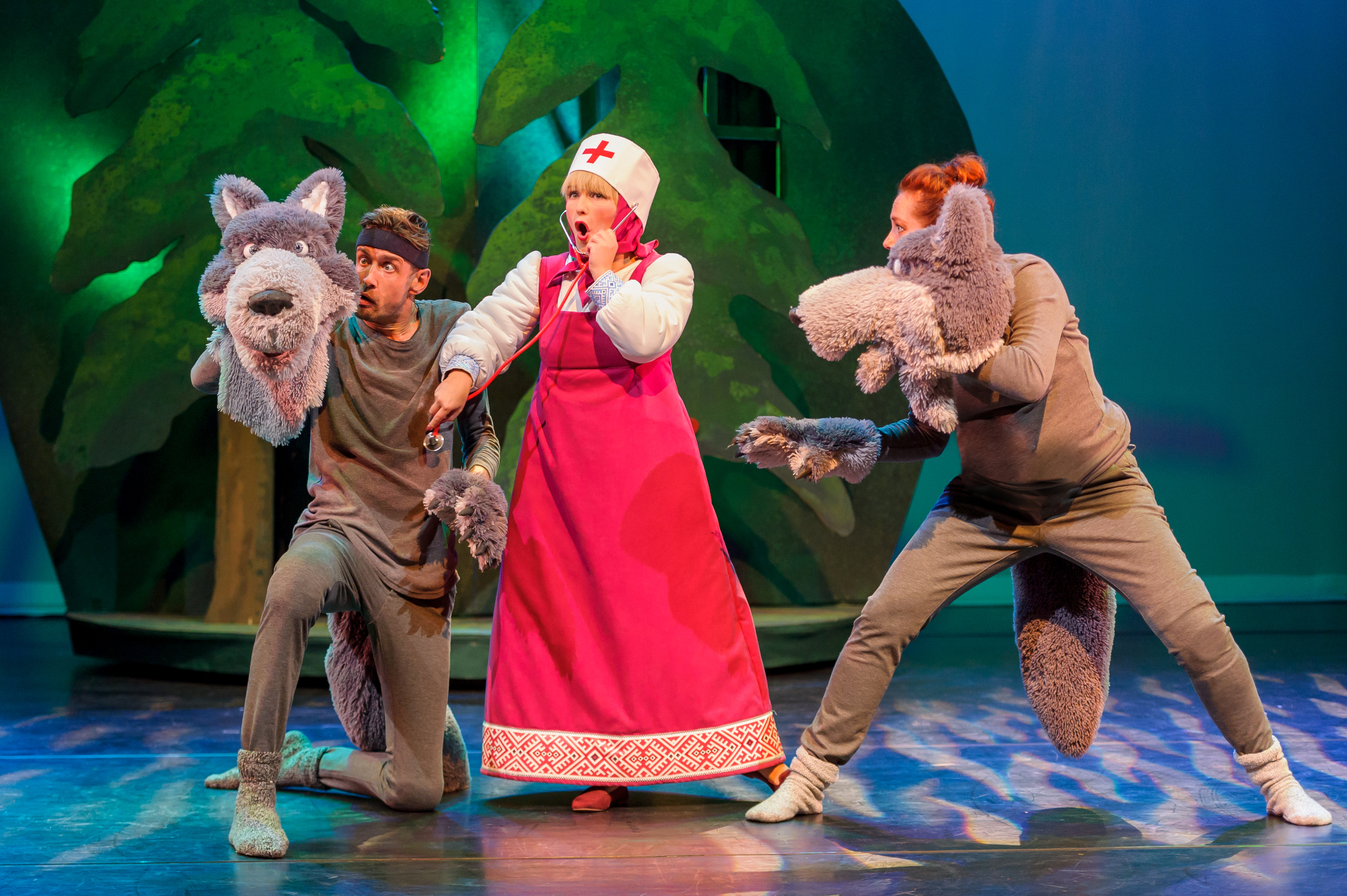 Geniet van de familievoorstelling Masha en de Beer Live! 