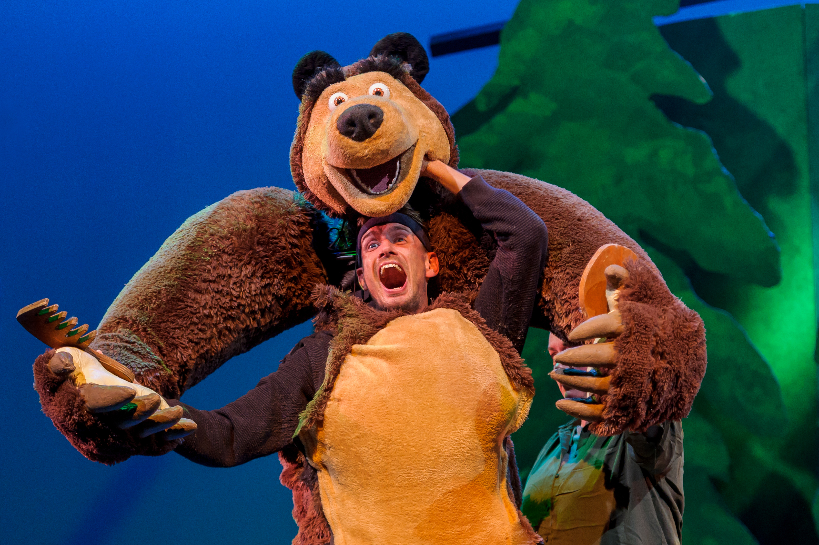 Geniet van de familievoorstelling Masha en de Beer Live! 