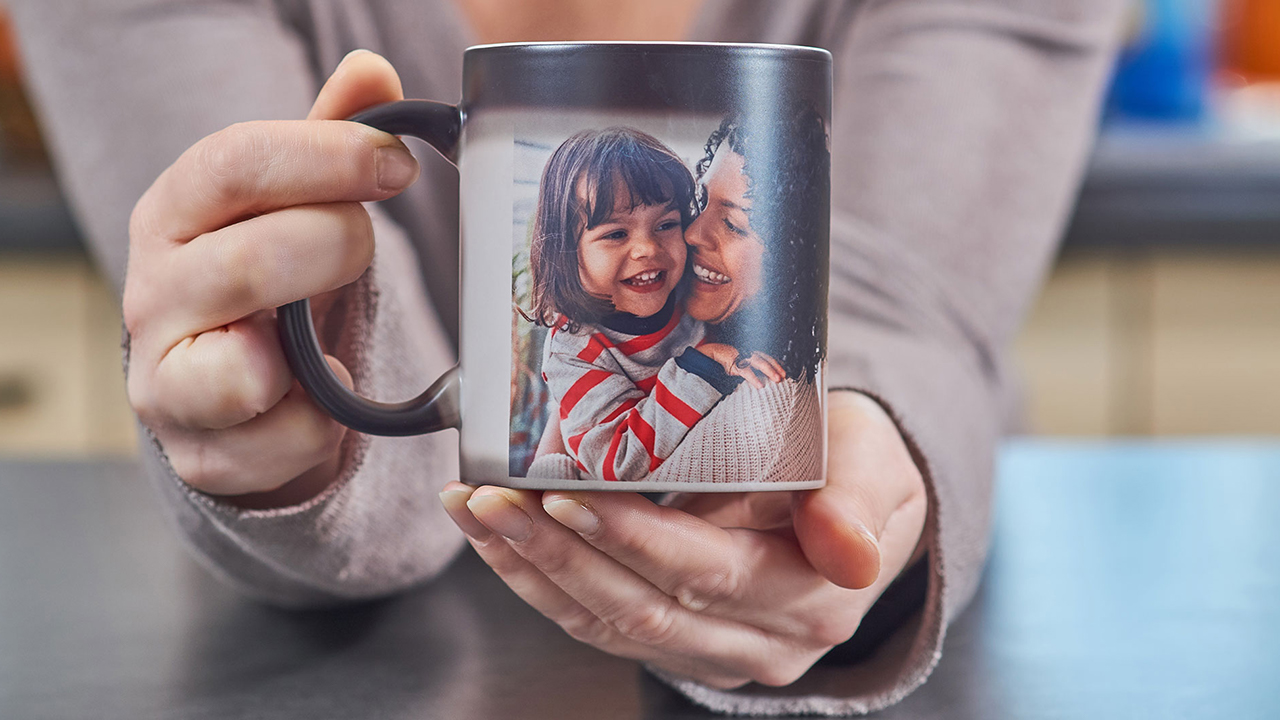 Gepersonaliseerde magische fotomok 