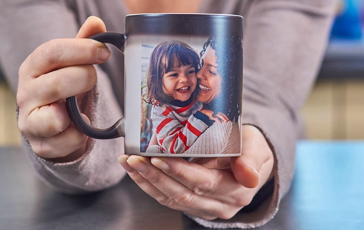 Gepersonaliseerde magische fotomok