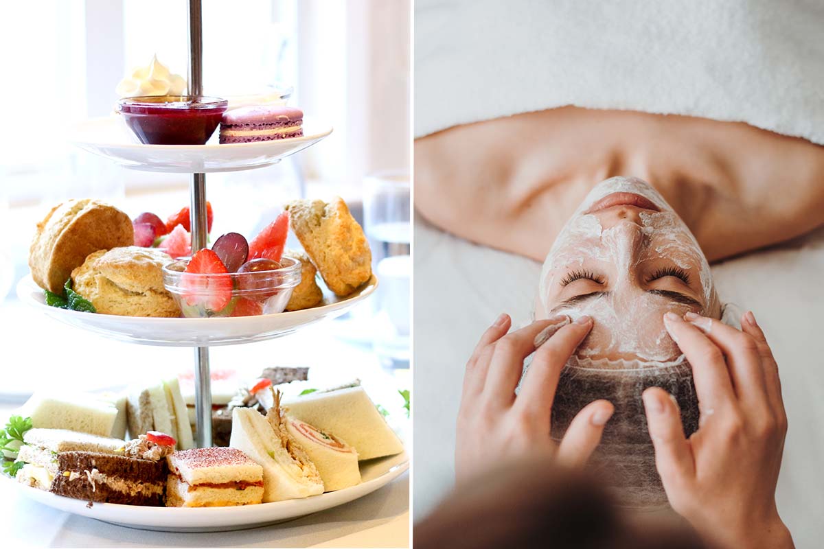 Duo gezichtsbehandeling + high tea bij Relax & Beautypoint