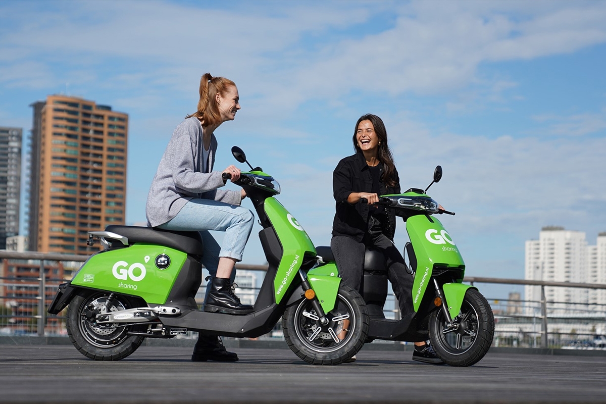 50 min e-scooter of 63 min e-bike via GO Sharing