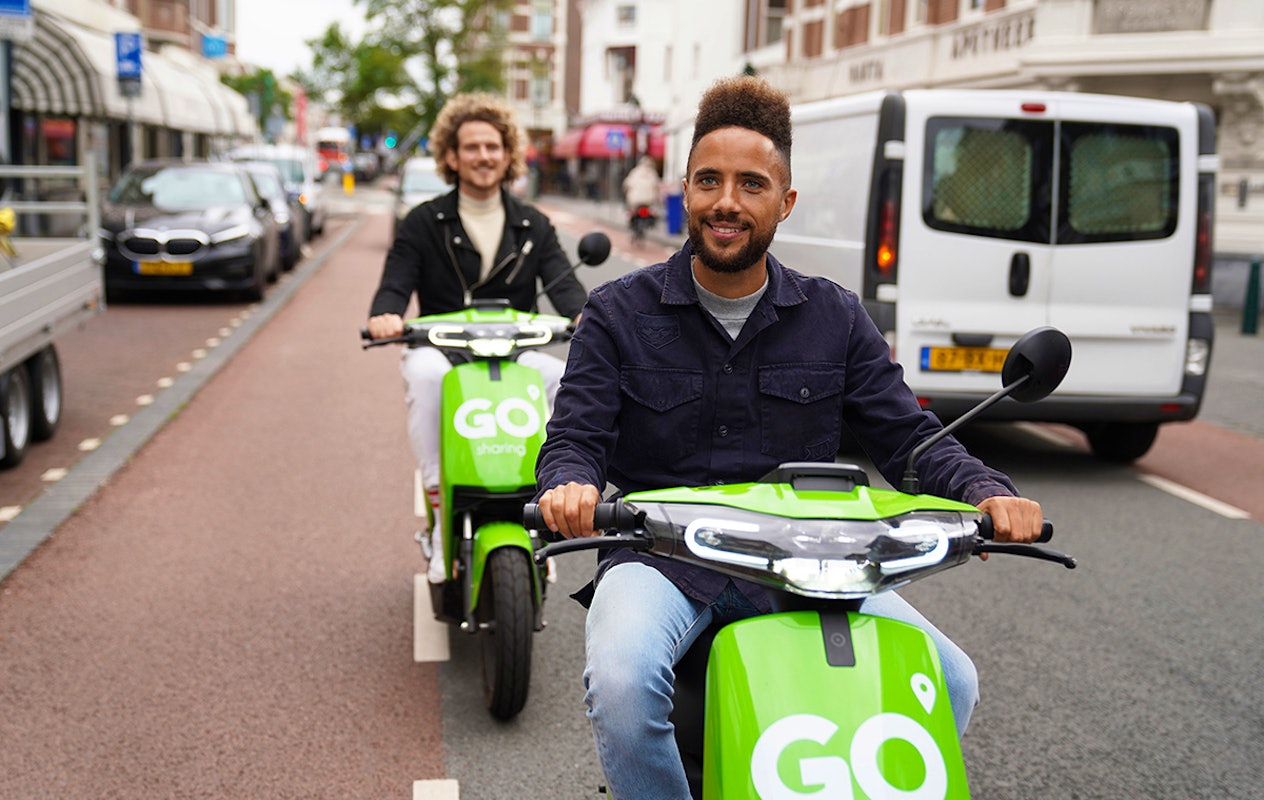 50 min e-scooter of 63 min e-bike via GO Sharing