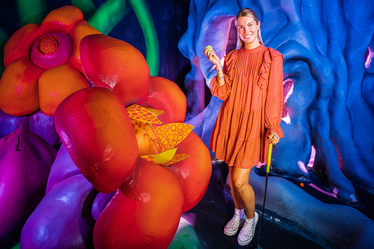 Golf in the Dark bij Fabriek Woerden