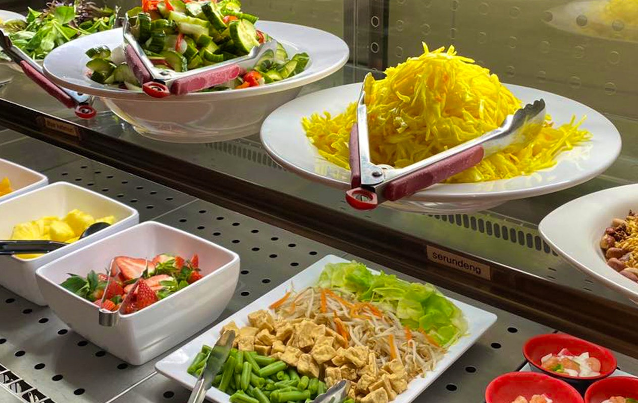 Grand buffet bij Selamat Datang