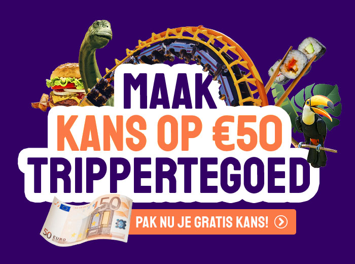 Maak GRATIS kans op €50 Tripper-tegoed!