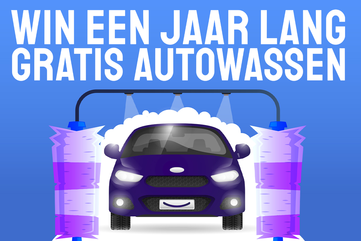 Maak GRATIS kans op een jaar lang autowassen