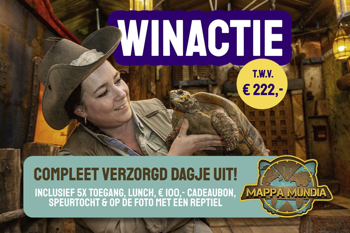 Maak GRATIS kans op een volledig verzorgde dag in Mappa Mundia