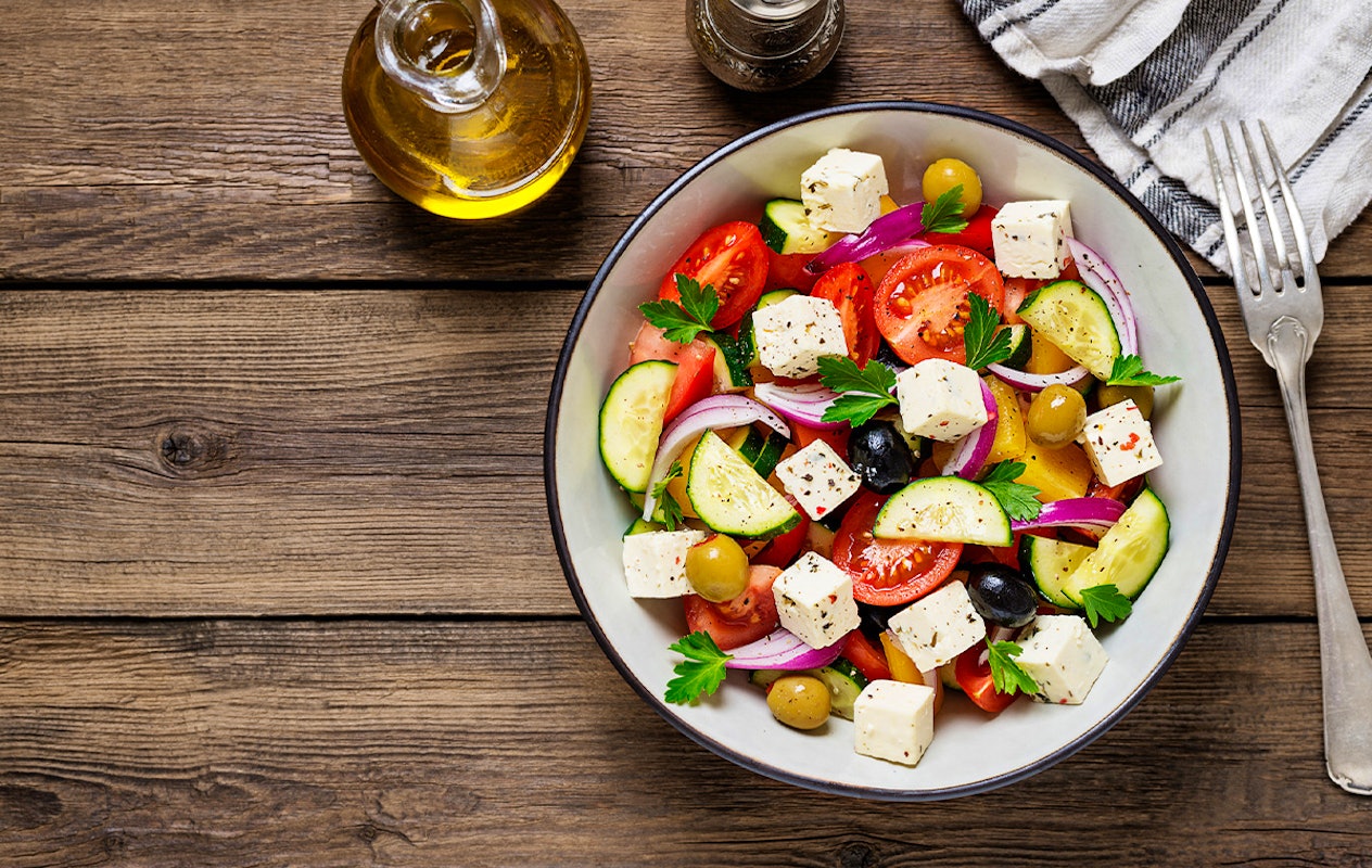 Griekse schotel naar keuze bij Restaurant Rhodos