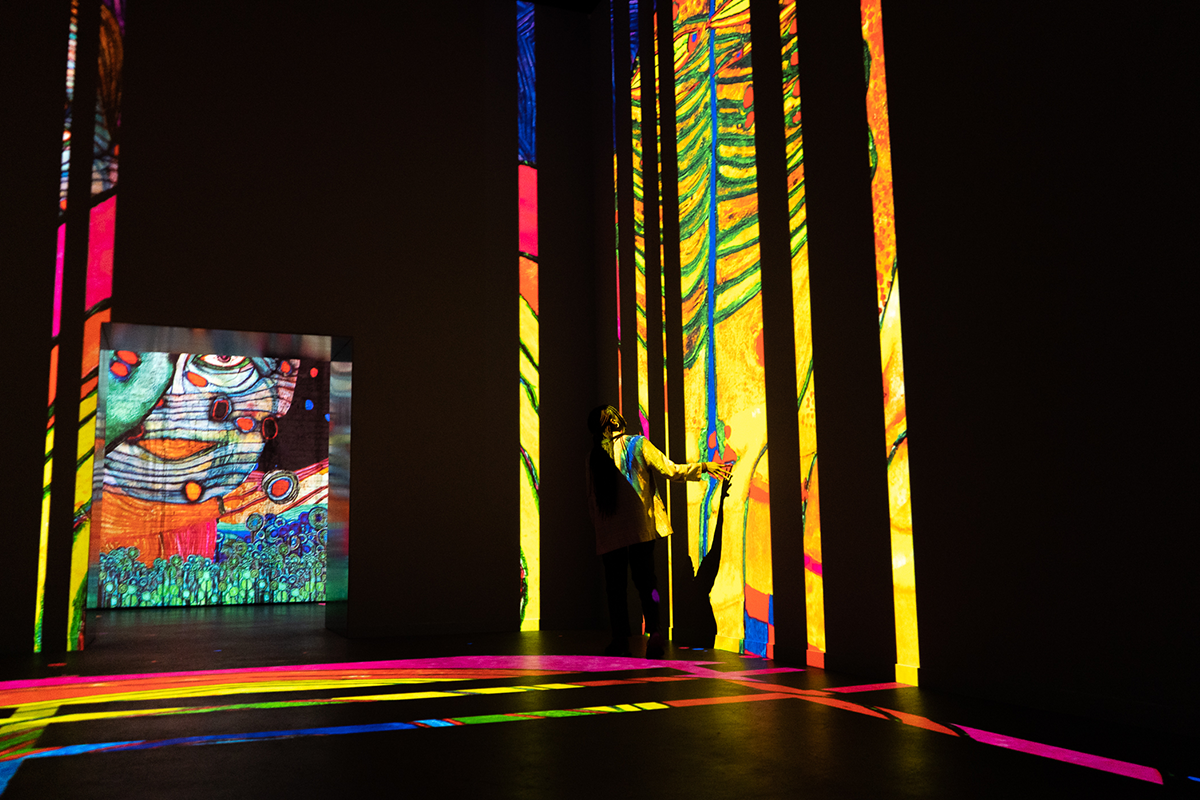 Gustav Klimt-tentoonstelling bij Fabrique des Lumières, 18+