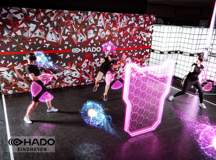 Virtueel Trefbal bij HADO in Eindhoven