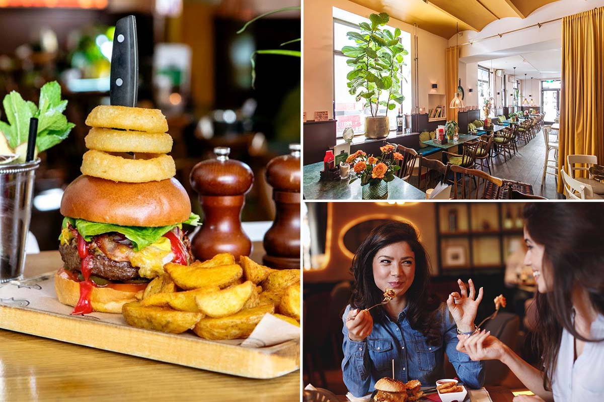 Hamburger of Boneless Ribs + friet bij Pistache Streetfood Bar