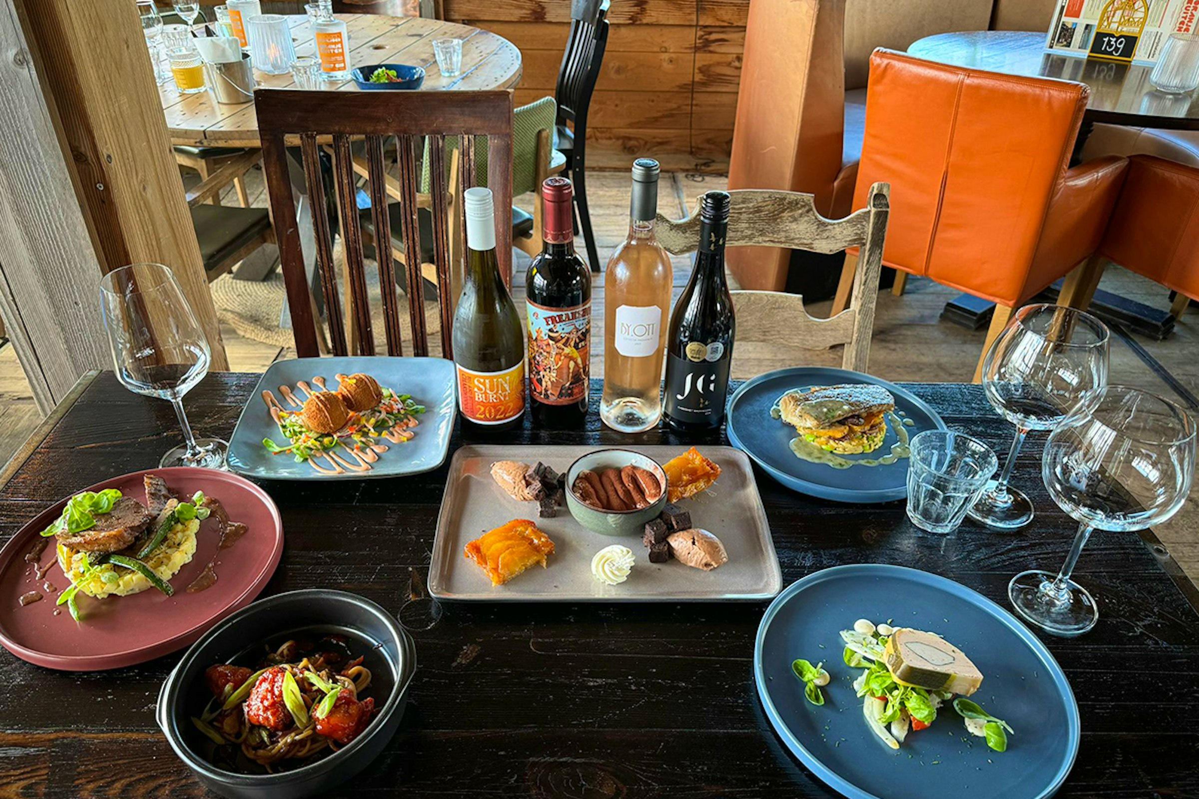 4-gangen keuzediner bij Strandpaviljoen Oranje Buiten