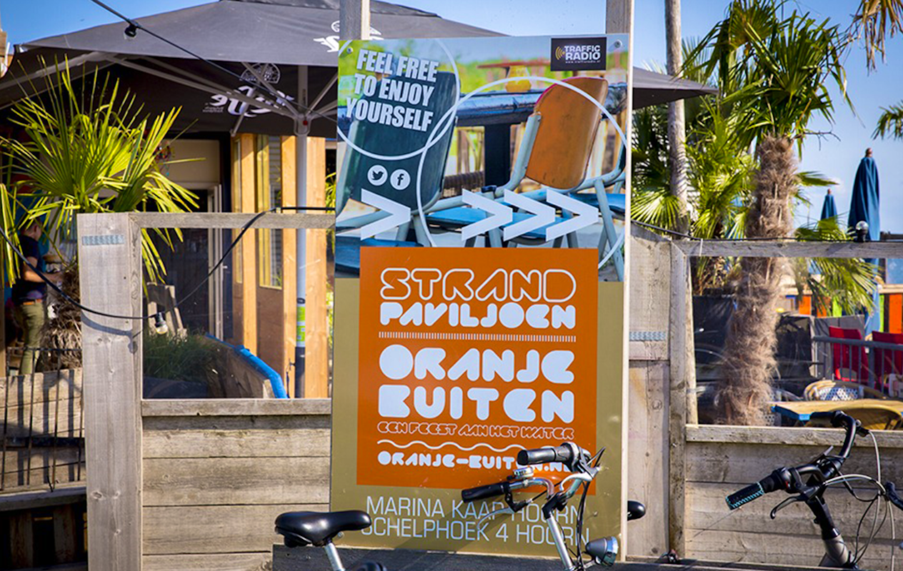 4-gangen keuzediner bij Strandpaviljoen Oranje Buiten