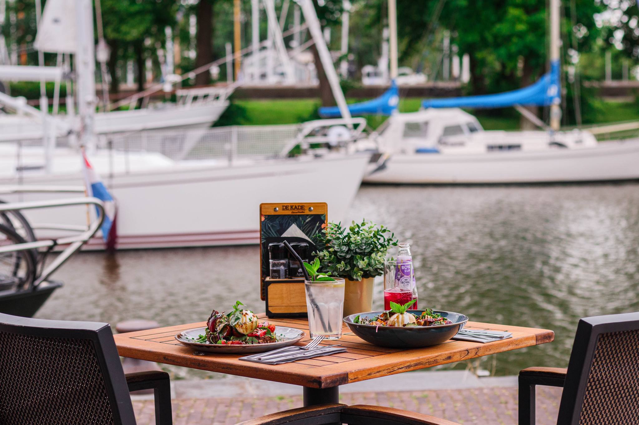 3-gangenlunch à la carte bij De Kade